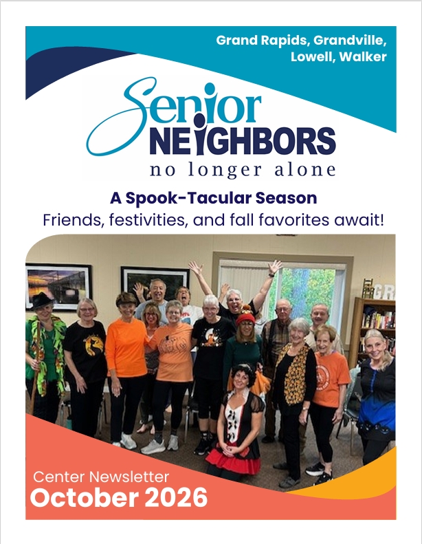 October 2026 Senior Center Newsletter