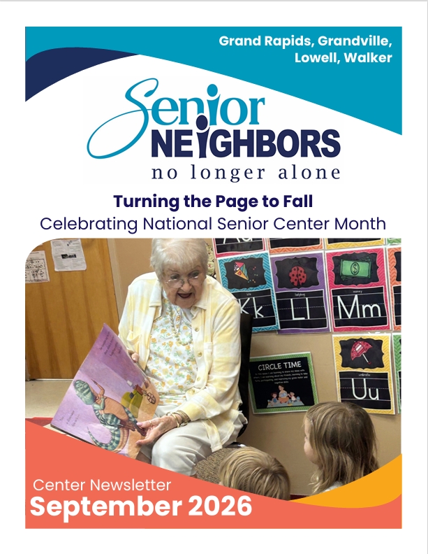 September 2026 Senior Center Newsletter